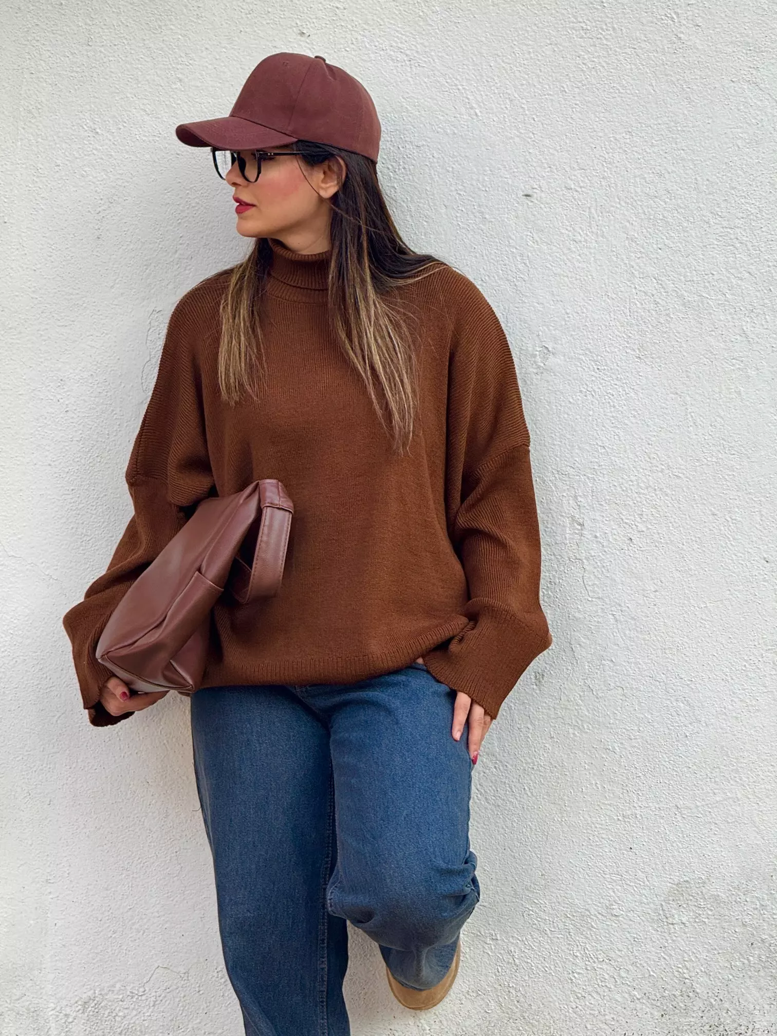 بافت یقه اسکی جورجینا